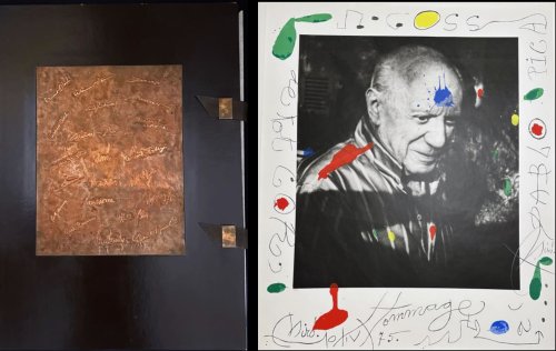 Album International 2. Portfolio with signed artworks by Miro, Calder, Vasarely and others
